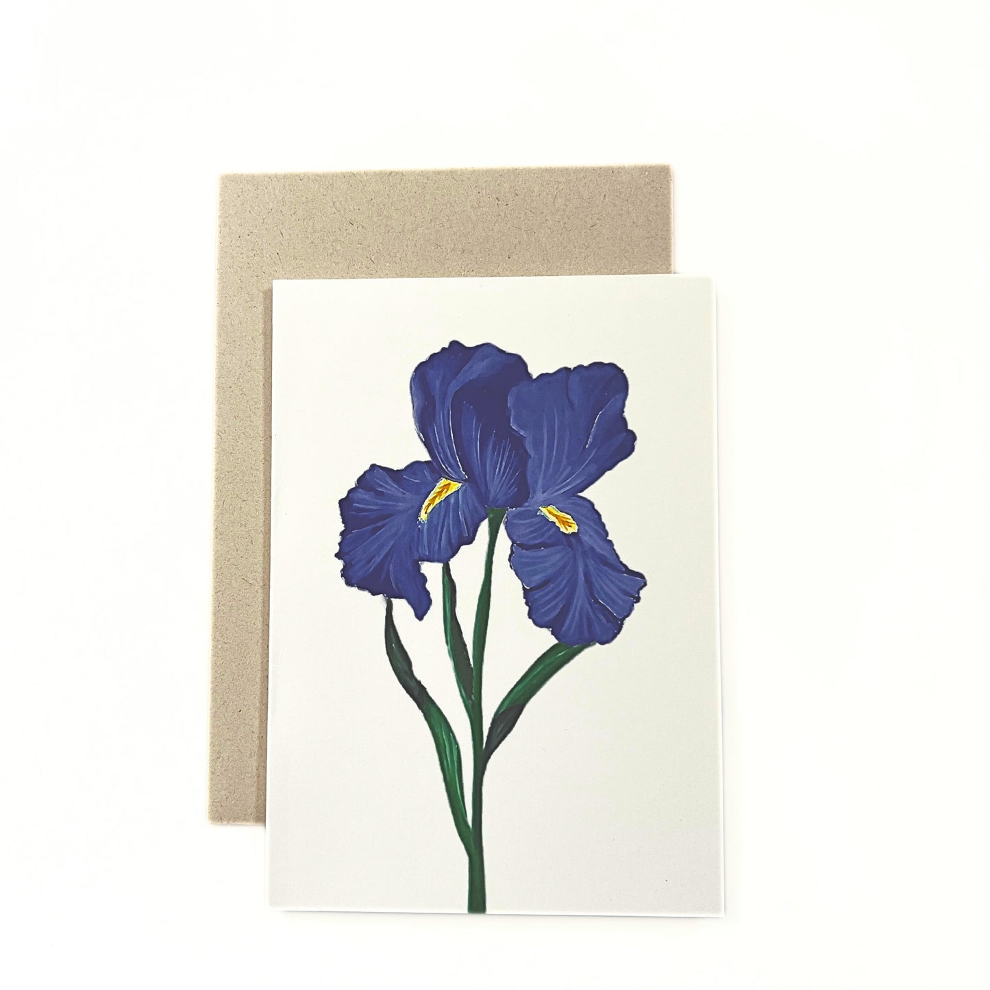 Greeting card 'Iris'