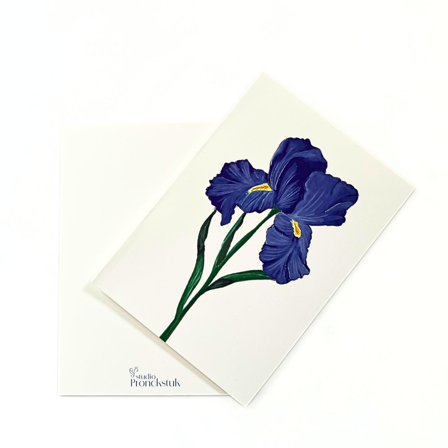 Greeting card 'Iris'