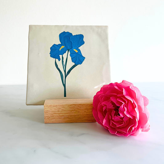 Tegeltje 'Iris'