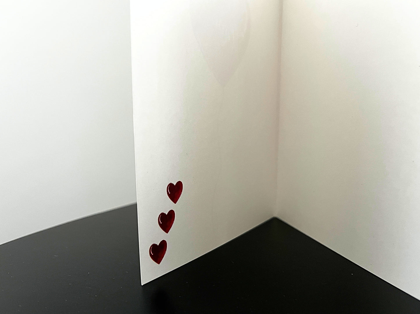 Wenskaart 'Ballon hart'