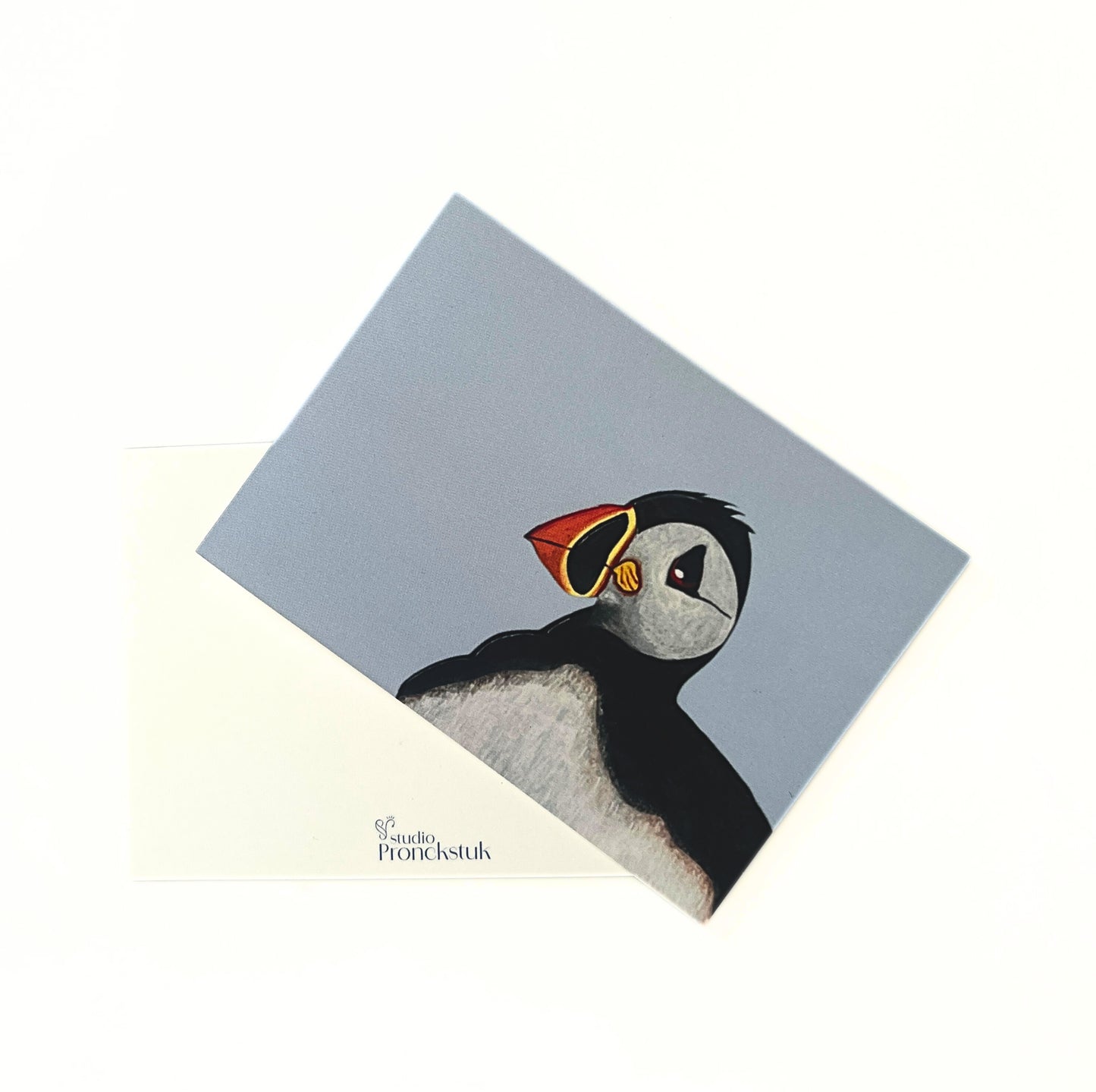Greeting card 'Puffin'
