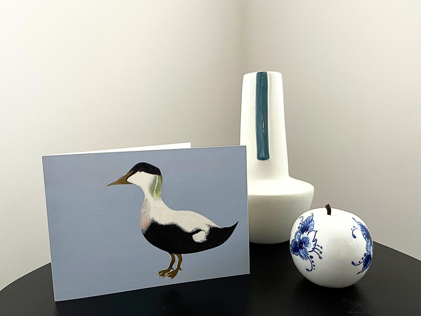 Greeting card 'Eider duck'