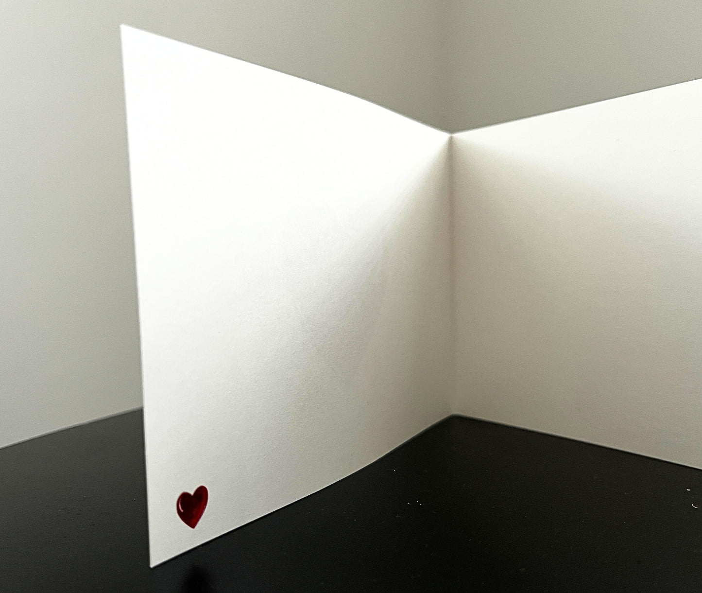 Wenskaart 'You are in my heart'