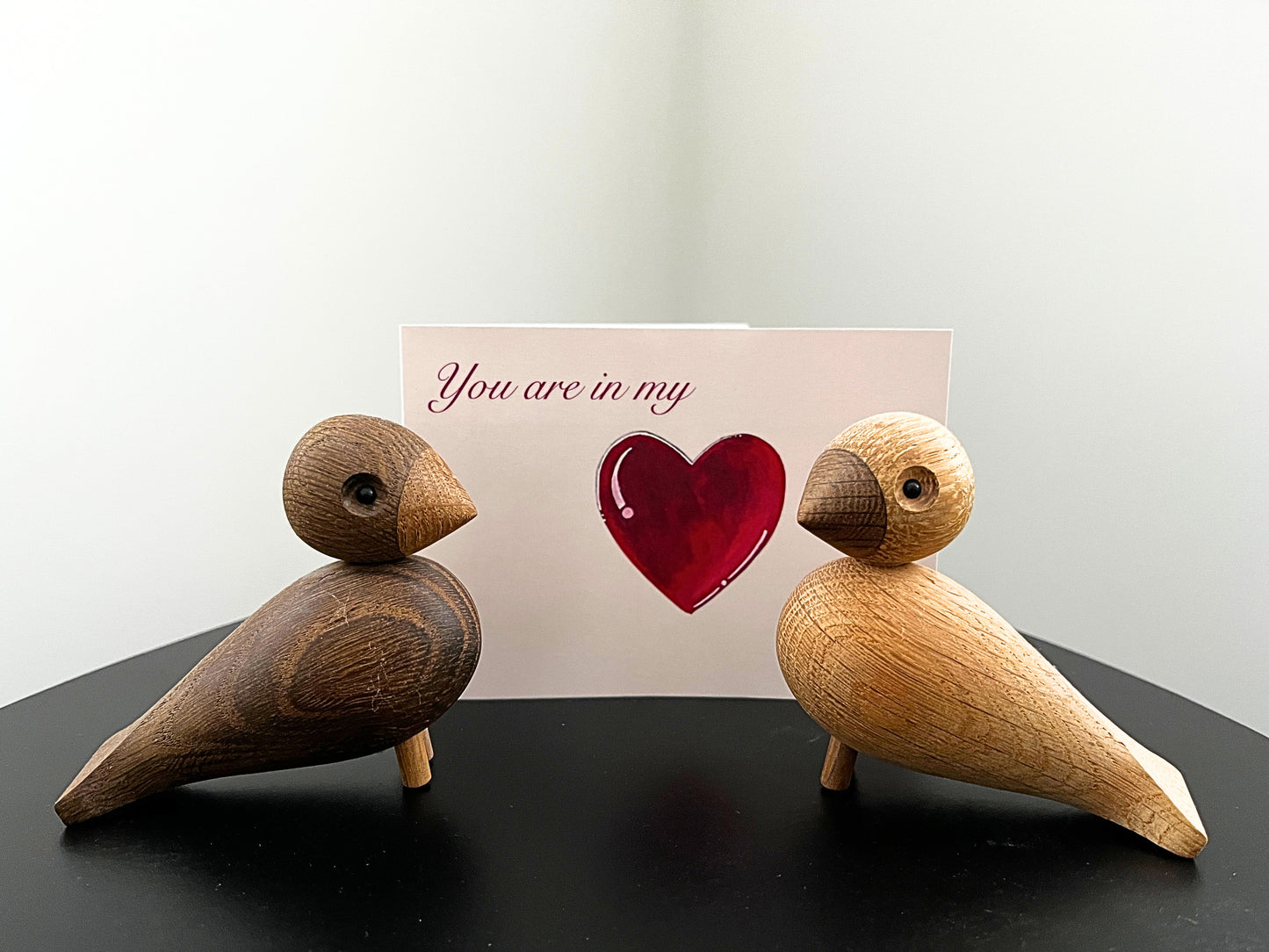 Wenskaart 'You are in my heart'