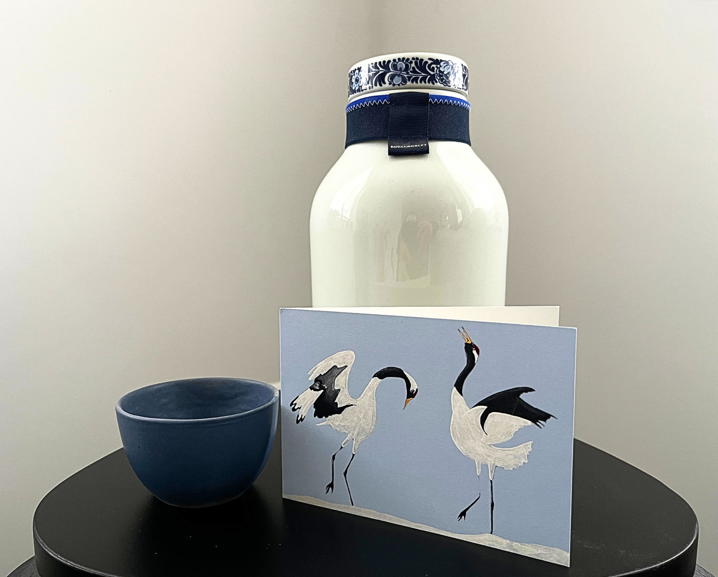 Greeting card 'Cranes'