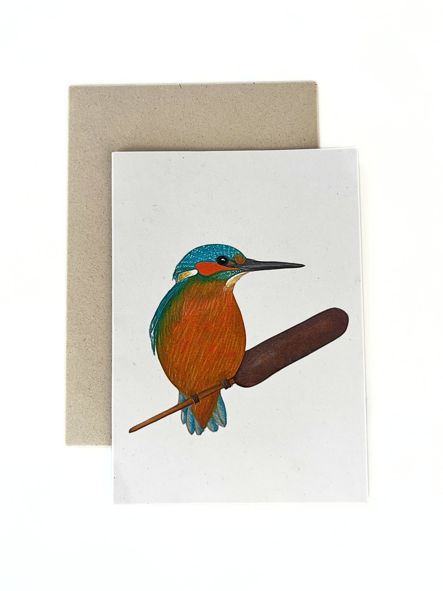 Grußkarte 'Eisvogel'