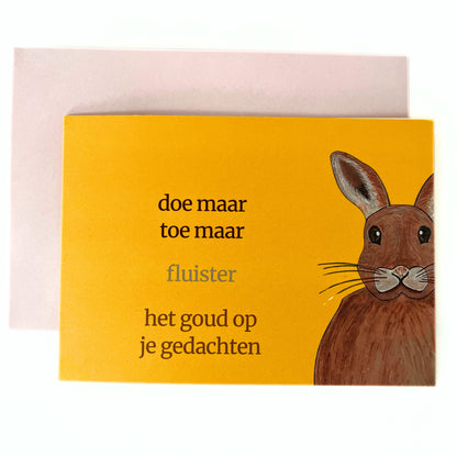 Pronckstuk op Maat 'Konijn'