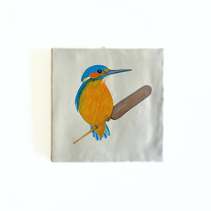 Tegeltje 'IJsvogel'