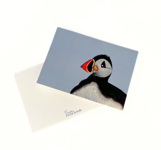 Art card 'Puffin Diver'